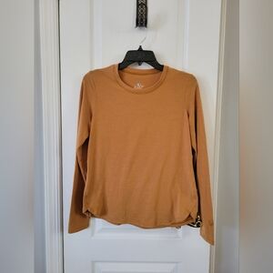 KÜHL Konstance Long Sleeve Sun Shirt UPF 50+ Rust Melange Size Small